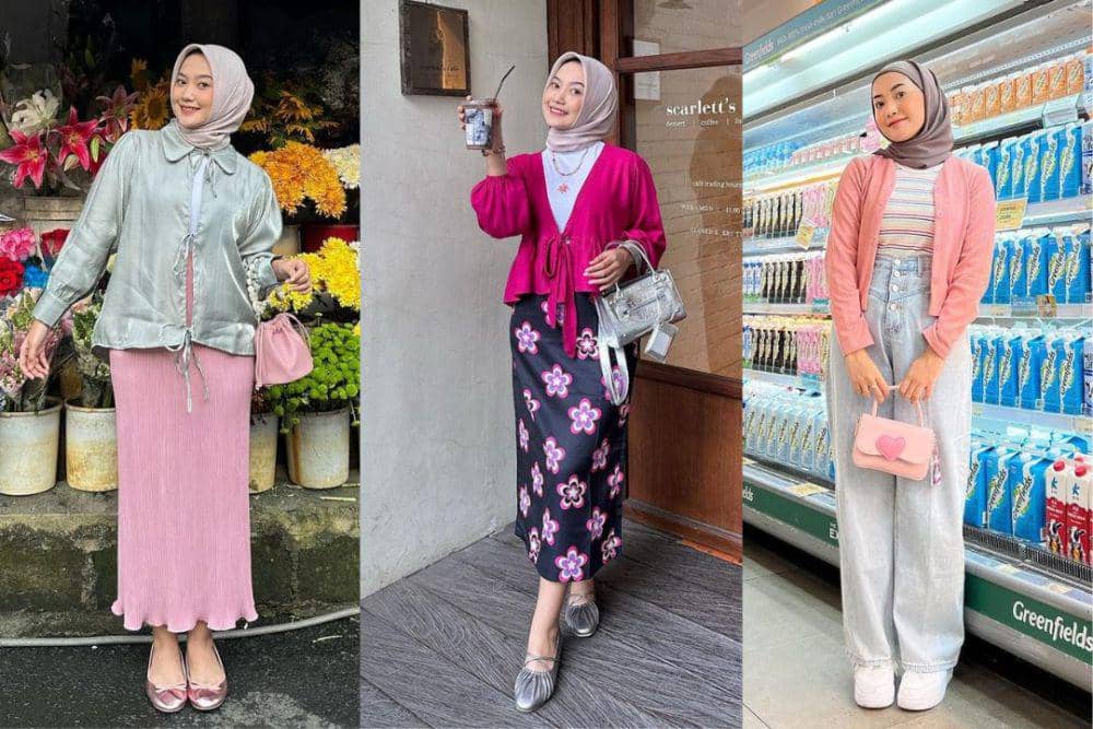 10 Ide Padu Padan Outfit Cewek Kue ala Alamanda Putri, Chic Abis!