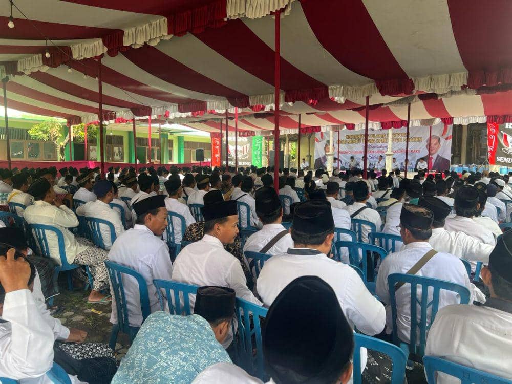 Ada 500 Kiai kampung yang bersepakat untuk dukung Prabowo-Gibran. (IDN Times/Fariz Fardianto)