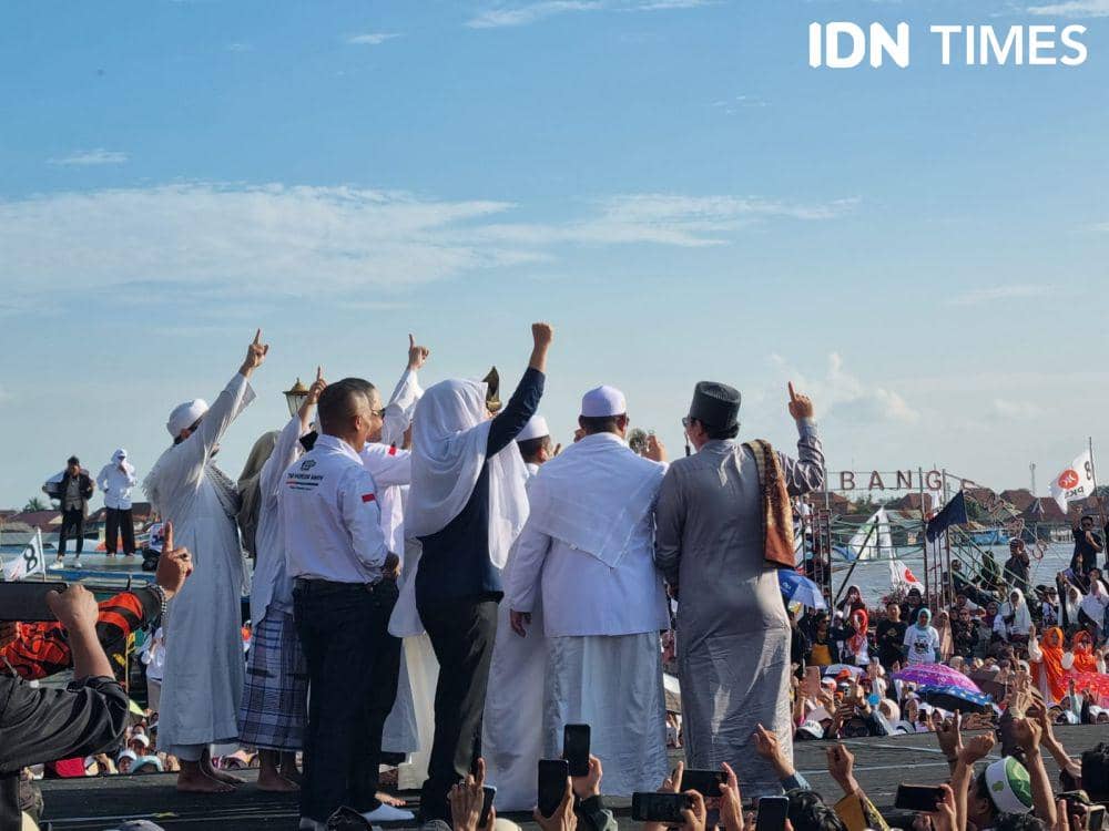 Deklarasi Ulama se-Sumsel Berikan Dukungan untuk Pasangan AMIN