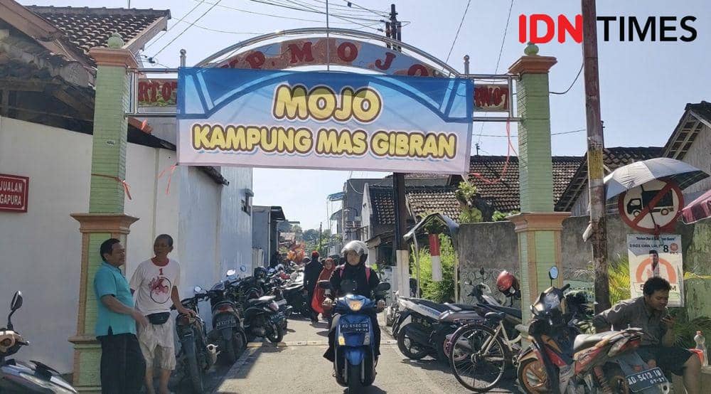 Deklarasi Kampung Mojo,Solo sebagai Kampung Gibran. (IDN Times/Larasati Rey)
