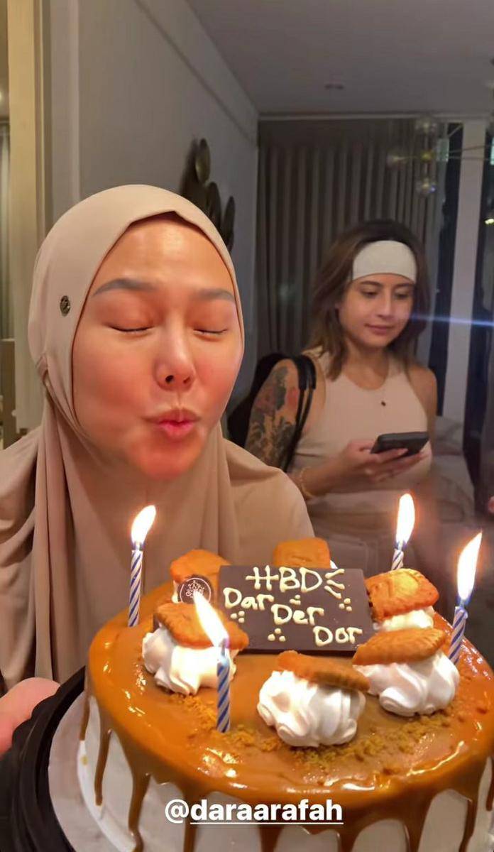 potret kejutan ultah Dara Arafah yang ke-24 (instagram.com/risyabrabo)