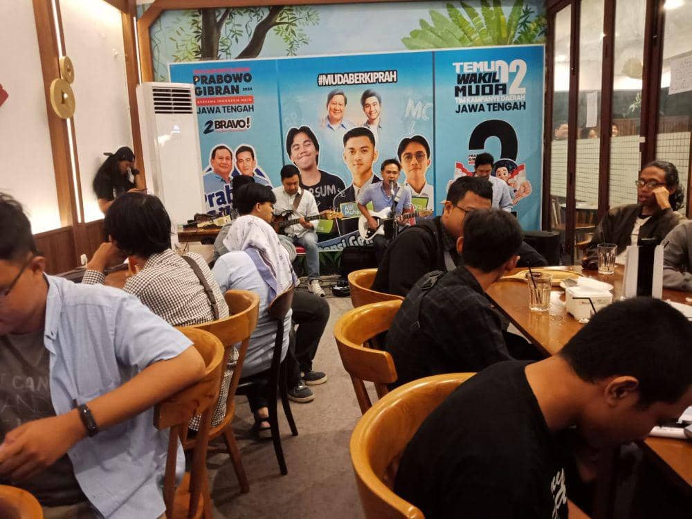 TKD Prabowo-Gibran Jateng Rangkul Generasi Z Bahas Ekonomi Kreatif