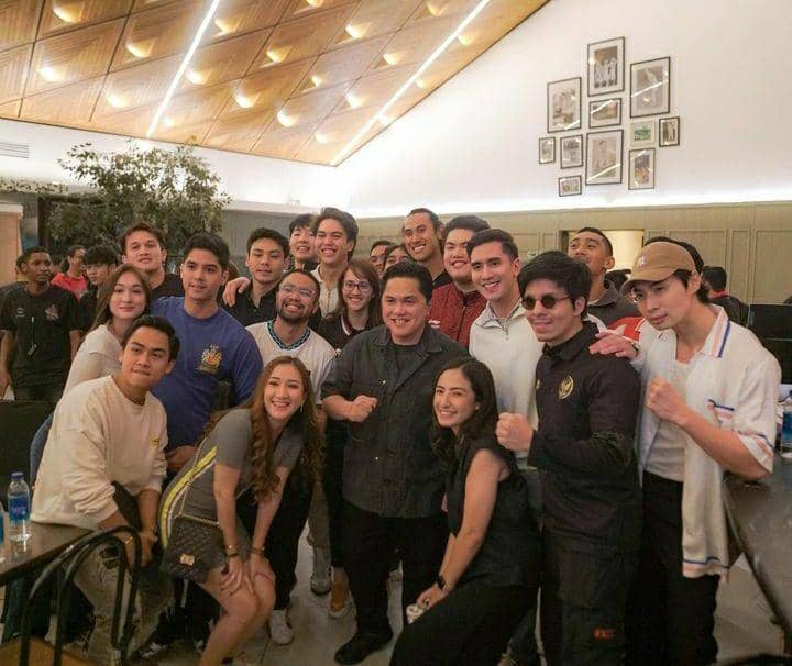 momen publik figur nonton Piala Asia 2023 (instagram.com/alghazali7)
