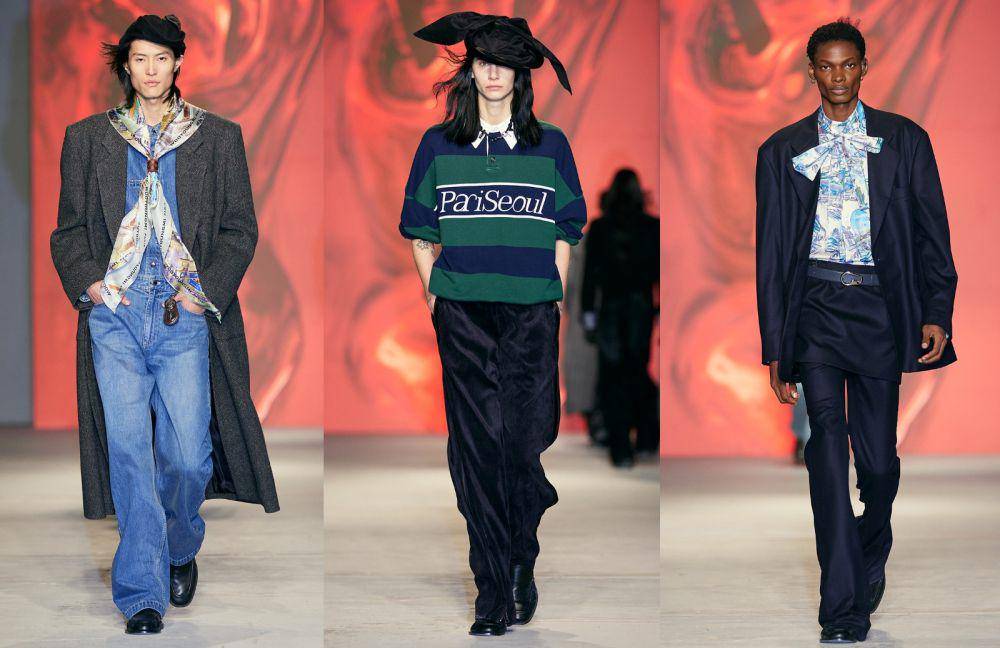 WOOYOUNGMI F/W '24-'25 di Paris Fashion Week 2024 (dok. WOOYOUNGMI)