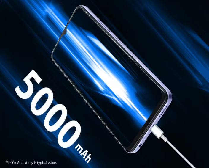 ilustrasi pengisian daya baterai ZTE Blade A54 (ztedevices.com)