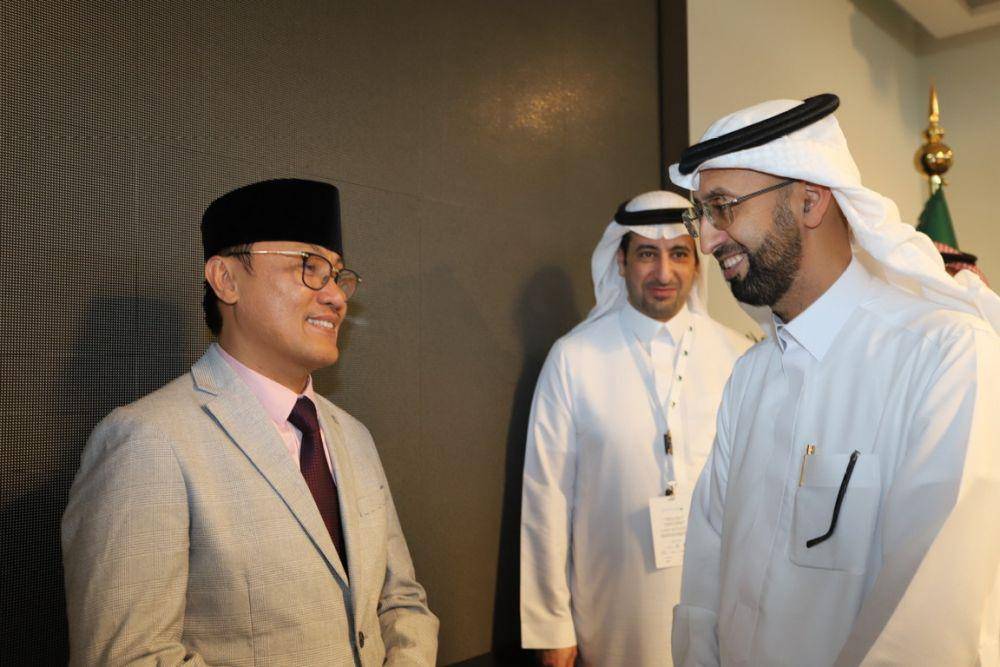 BPJPH Indonesia dan Saudi Food Drug Authority sepakat membentuk tim teknis meningkatkan kerja sama Jaminan Produk Halal (JPH). (dok BPJPH)