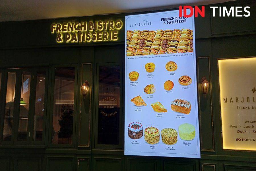 Marjolaine French Bistro, PIM 3, Jakarta Selatan (IDN Times/Dhiya Awlia Azzahra)