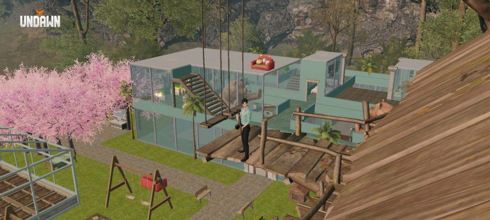 3 Layout Bangunan yang Ada di Homestead Undawn, Termasuk Rumah Pohon