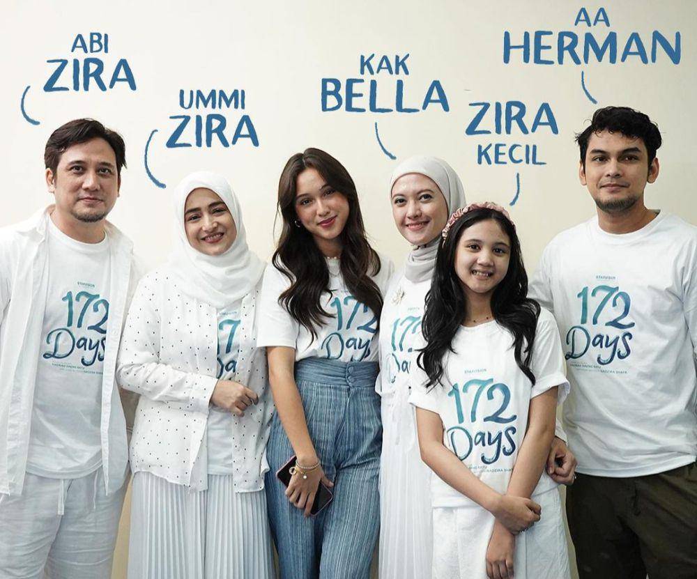 potret Messi Gusti bersama para pemeran film 172 Days (instagram.com/172daysfilm)