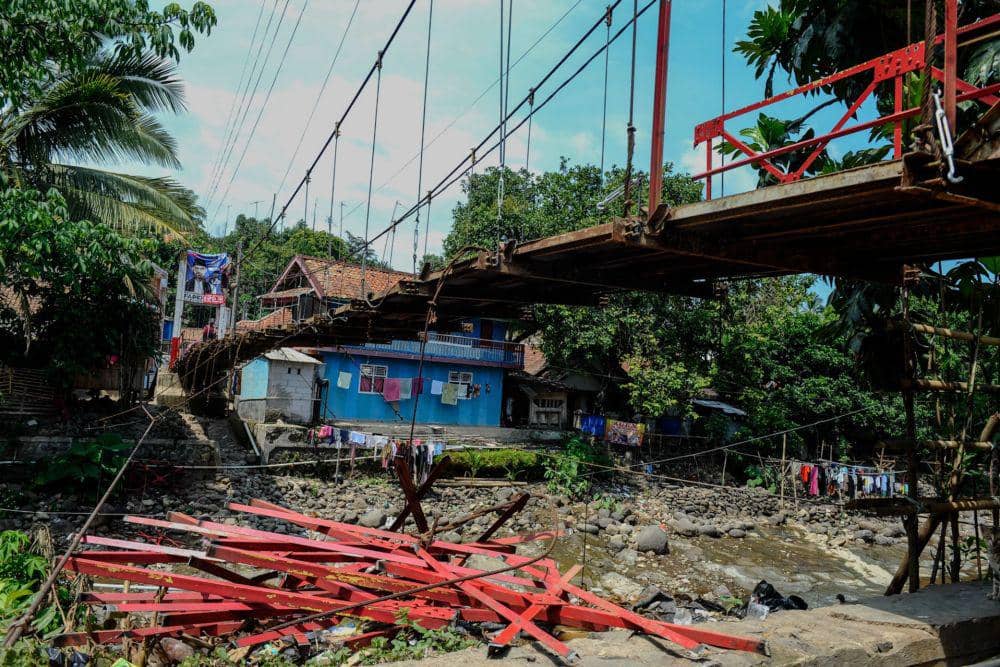 Puluhan TPS di Lebak ada di Pegunungan dan Aliran Sungai