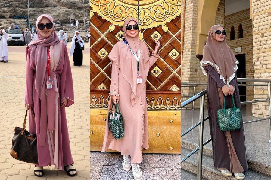 14 OOTD Terkini Nindy Ayunda, Kalem dengan Hijab Beraneka Model