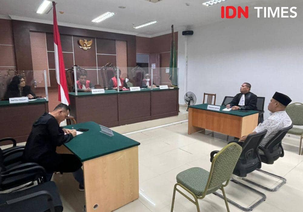 Proses persidangan Caleg PPP Kota Batam di Pengadilan Negeri Batam (IDN Times/Putra Gema Pamungkas)