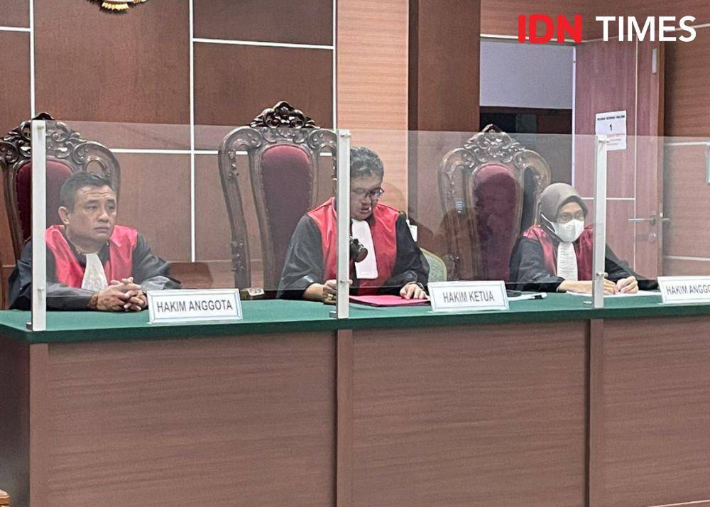 Majelis Hakim PN Batam yang memimpin persidangan kasus Caleg PPP Kota Batam (IDN Times/Putra Gema Pamungkas)