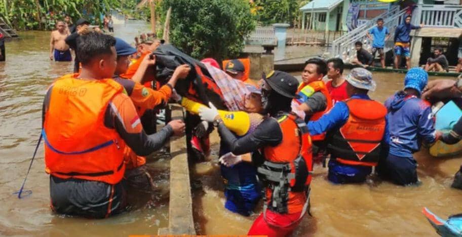 Banjir Banyuasin Makan Korban, Bocah Hanyut dan Tewas Tenggelam