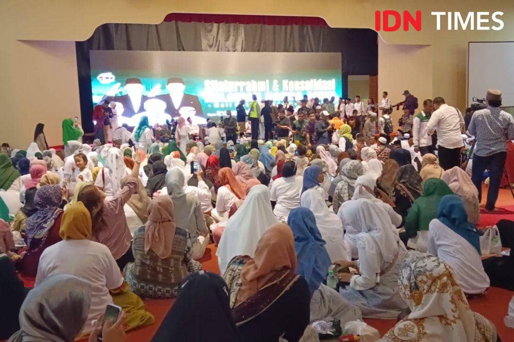 alon Wakil Presiden nomor urut 01, Gus Muhaimin Iskandar, mengunjungi Bali pada Jumat (26/1/2024) (IDN Times/Ayu Afria)