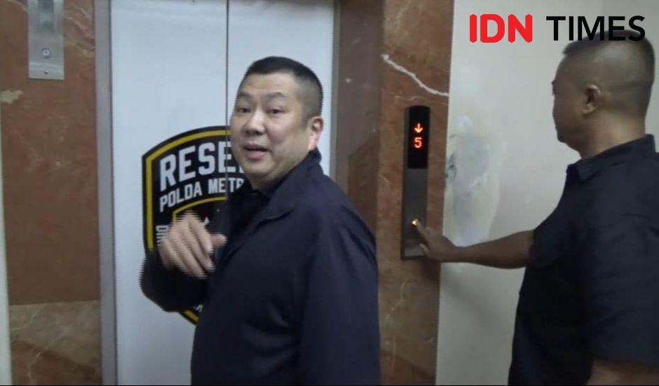 Hary Tanoe Kecewa Dilarang Bertemu Aiman saat Diperiksa di Polda Metro