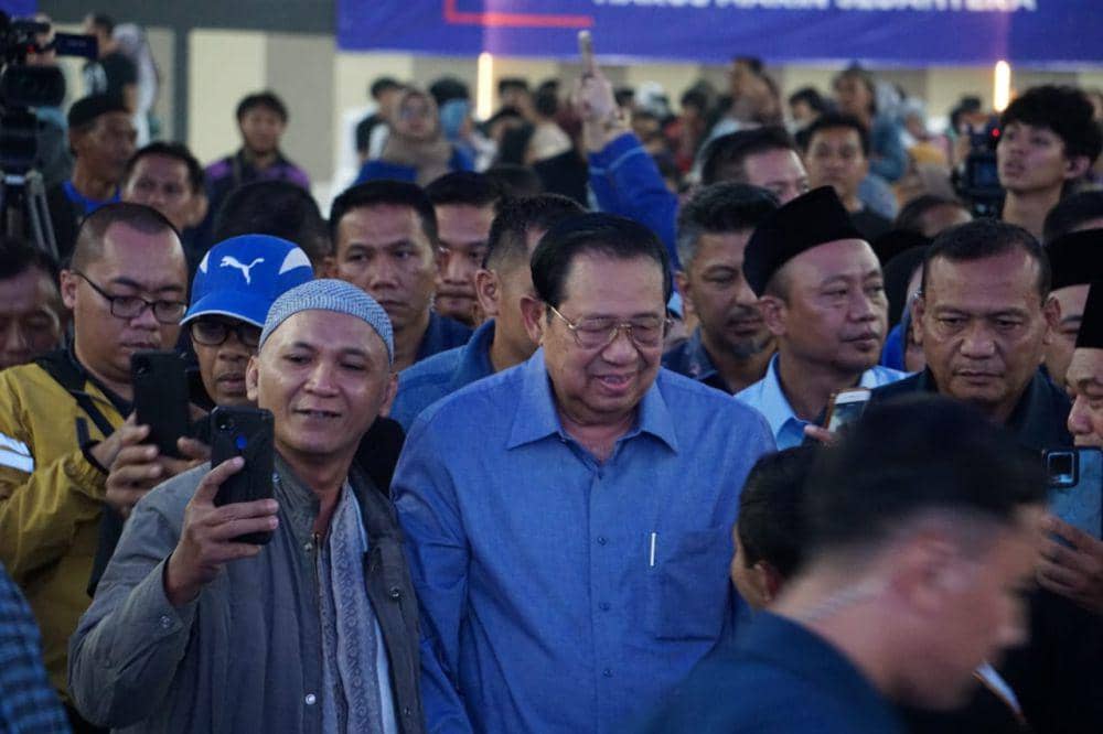 SBY Turun Gunung ke Malang, Minta Caleg Menangkan Demokrat