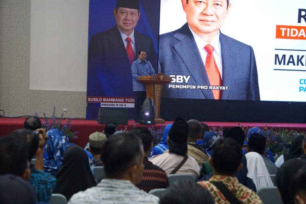SBY saat menemui kader Partai Demokrat di Malang. (Dok. Partai Demokrat)
