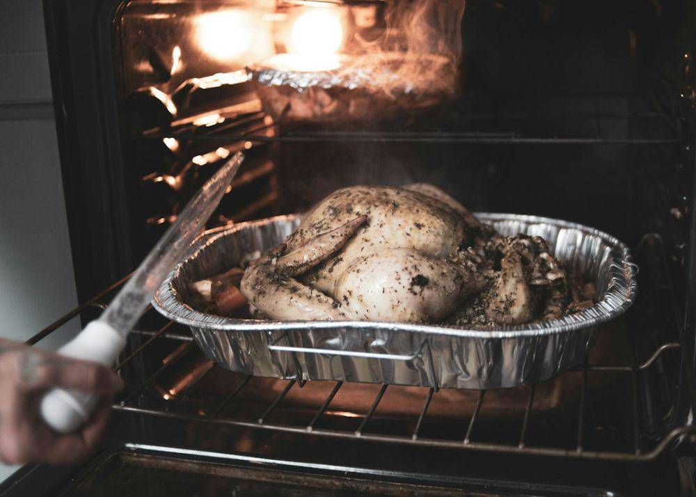 Ilustrasi memanggang ayam dalam oven(unsplash.com/@theshuttervision)