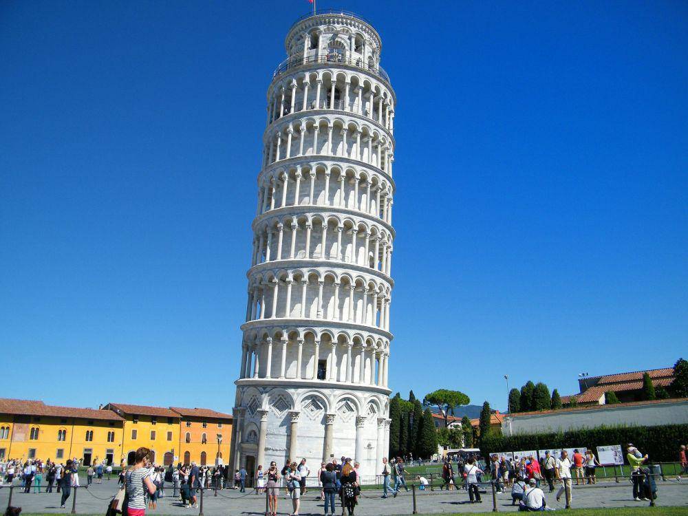 Menara Miring Pisa, Italia (pixabay.com/jimbochan)