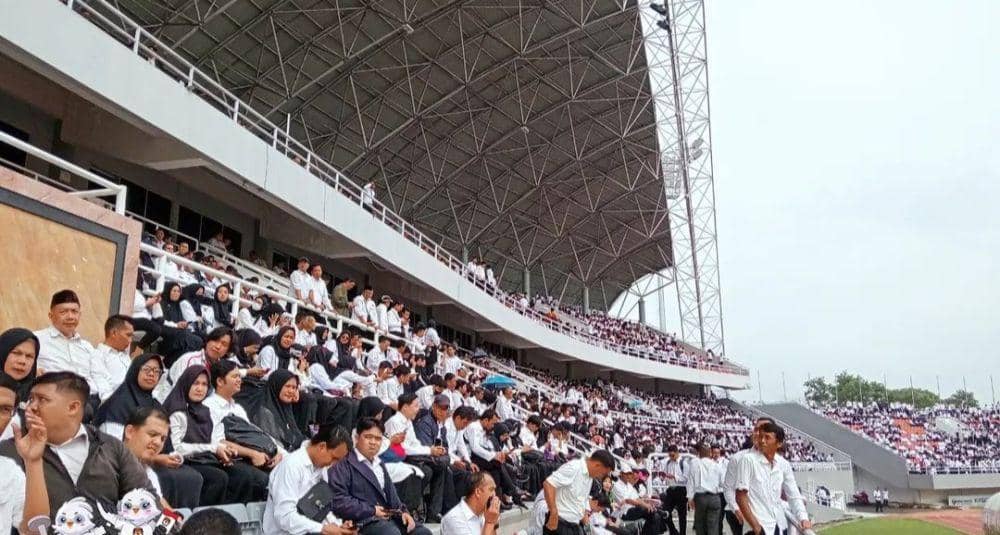 Bawaslu Palembang Lantik 33.493 Anggota KPPS