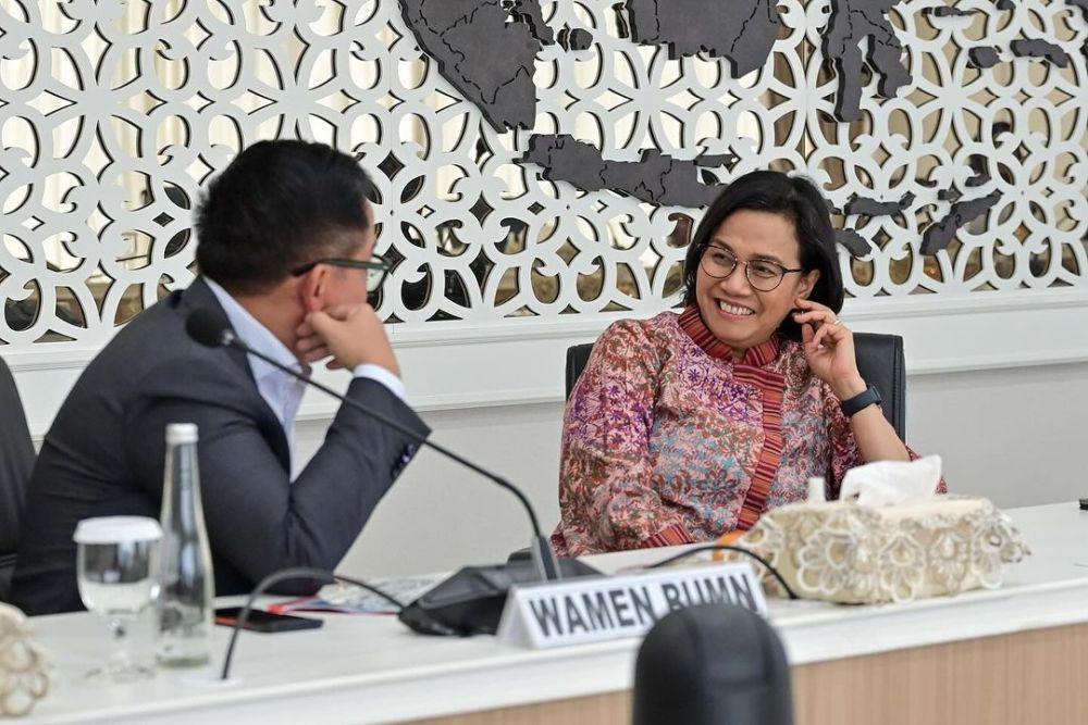 Sri Mulyani Temui Puan Maharani di DPR, Bahas Apa?