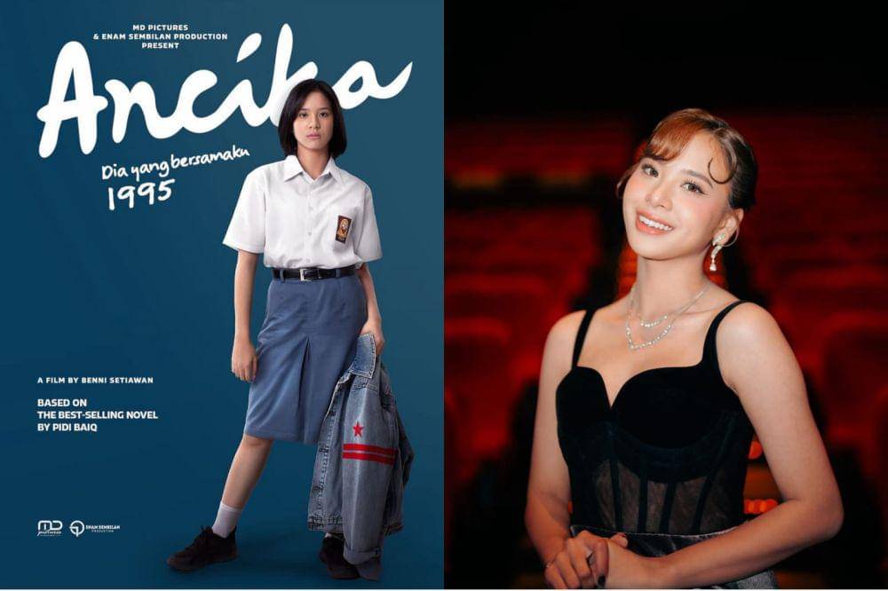 Karakter wanita cuek (dok. MD Pictures / Ancika: Dia yang Bersamaku 1995 | instagram.com/jkt48.zee)