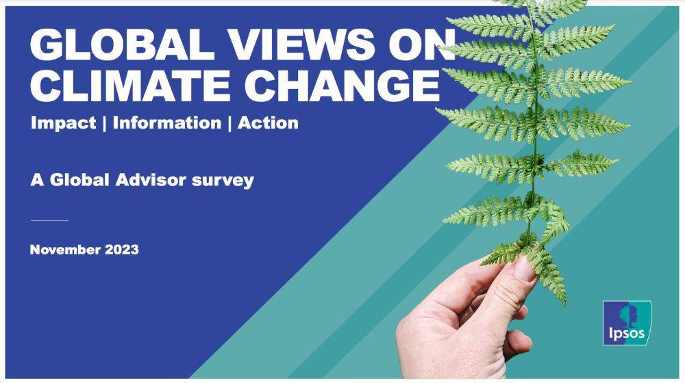 Survei "Global Views on Climate Change) oleh Ipsos (dok. Ipsos)