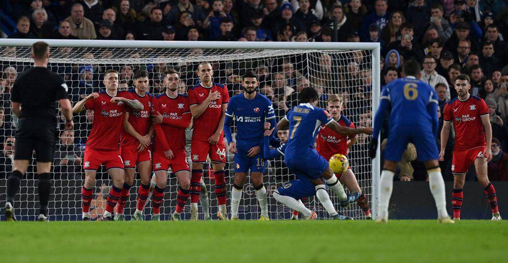 Chelsea melawan Preston North End di Piala FA 2023/2024. (twitter.com/ChelseaFC)