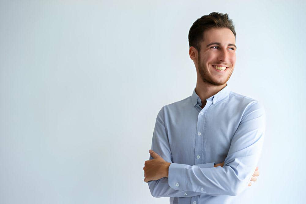 ilustrasi potongan rambut pria pekerja kantor (istockphoto.com/MangoStar_Studio)