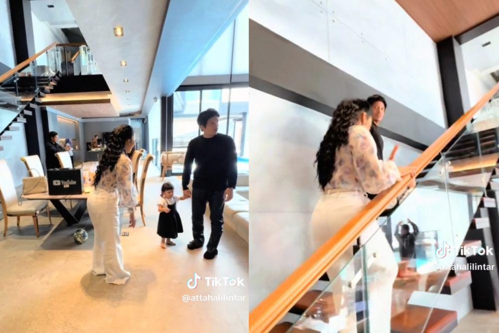 7 Potret Krisdayanti Perdana ke Rumah Baru Atta-Aurel, Main sama Cucu