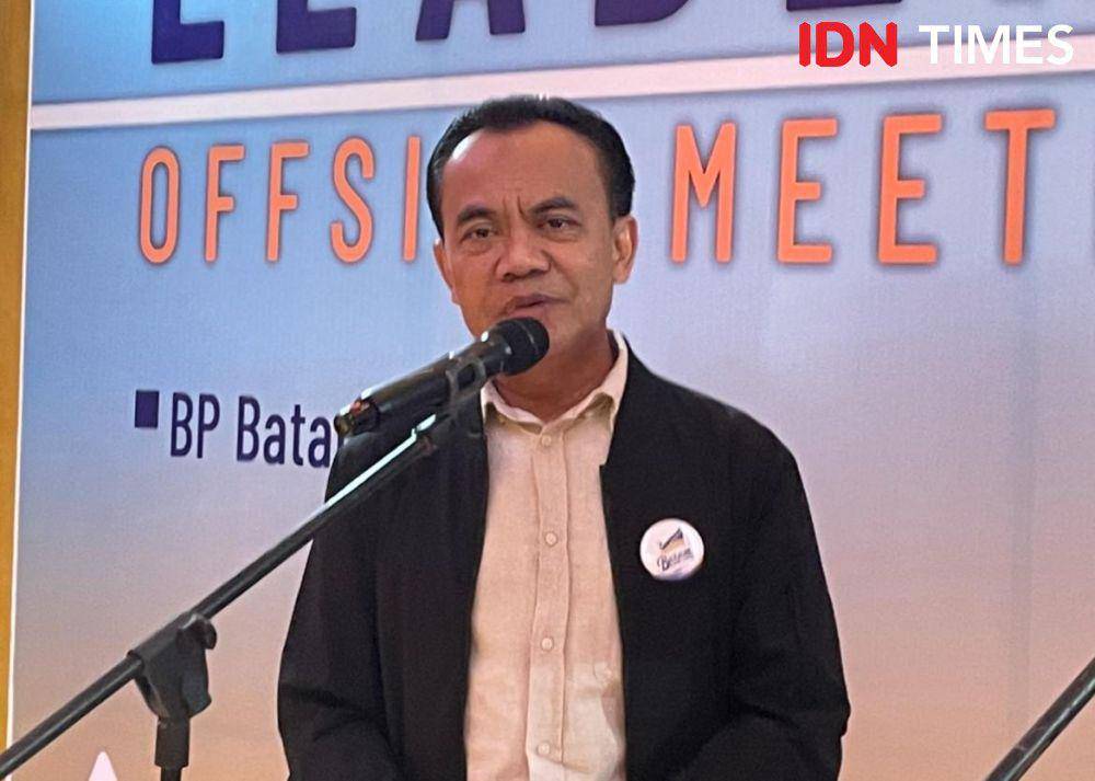 Sekretaris Menteri Koordinator (Sesmenko) Bidang Perekonomian sekaligus Ketua Dewan Pengawas Badan Pengusahaan (BP) Batam, Susiwijono Moegiarso (IDN Times/Putra Gema Pamungkas)