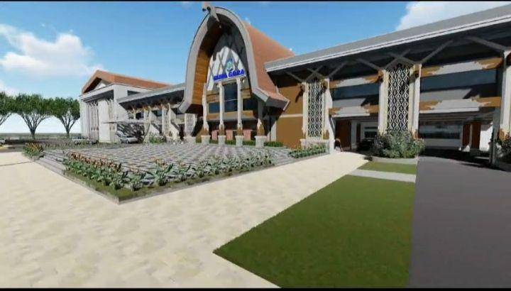 Desain renovasi Kantor Gubernur NTB. (dok. Istimewa)