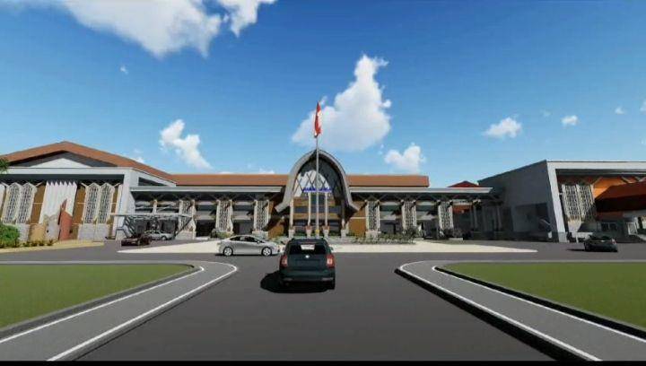 Desain renovasi Kantor Gubernur NTB. (dok. Istimewa)