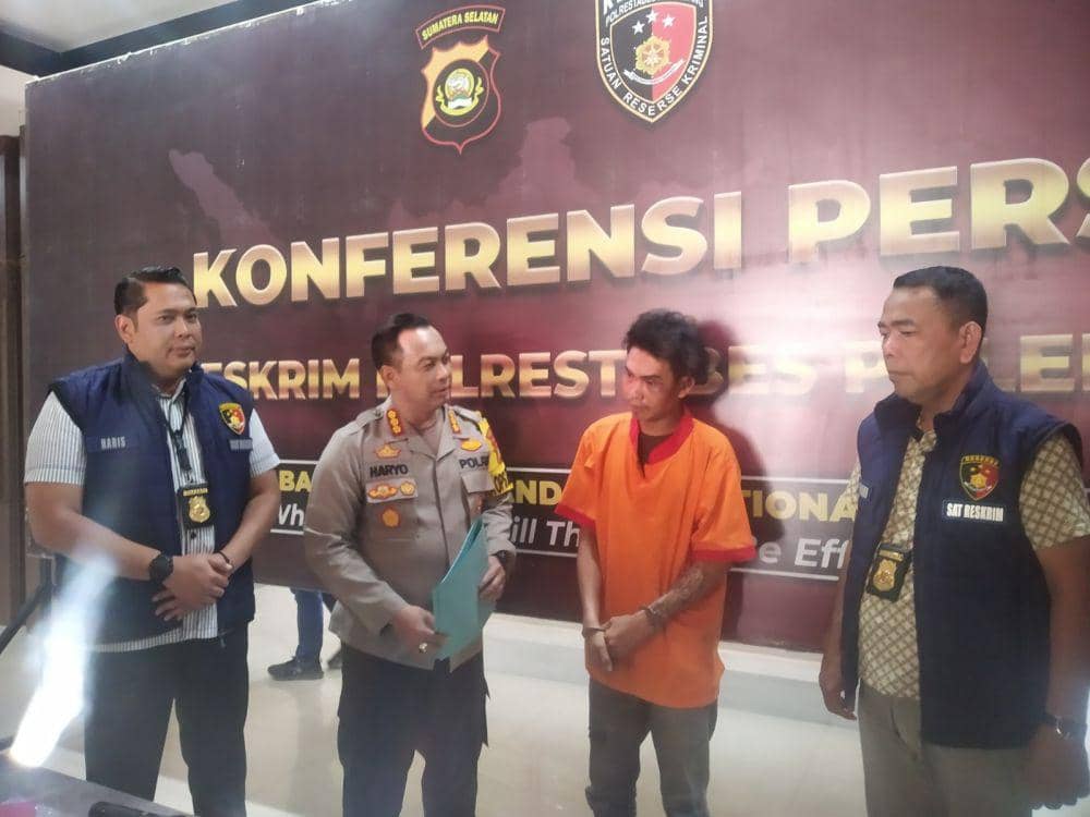 Pelaku Pemalakan Wisatawan Lampung di Atas Jembatan Ampera Ditangkap