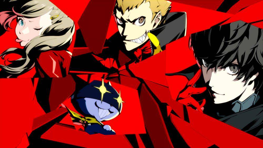 ilustrasi karakter utama Persona 5 (atlus.com)