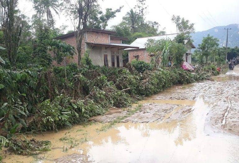 Sungai Lematang Meluap, Puluhan Rumah di Lahat Terendam Banjir