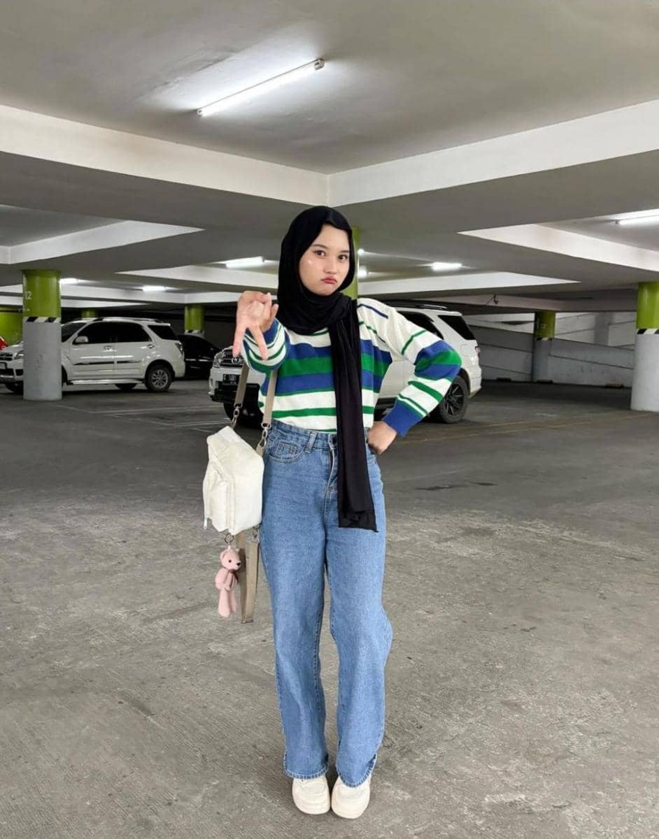 OOTD ala Siska Amera (instagram.com/siskaamera)