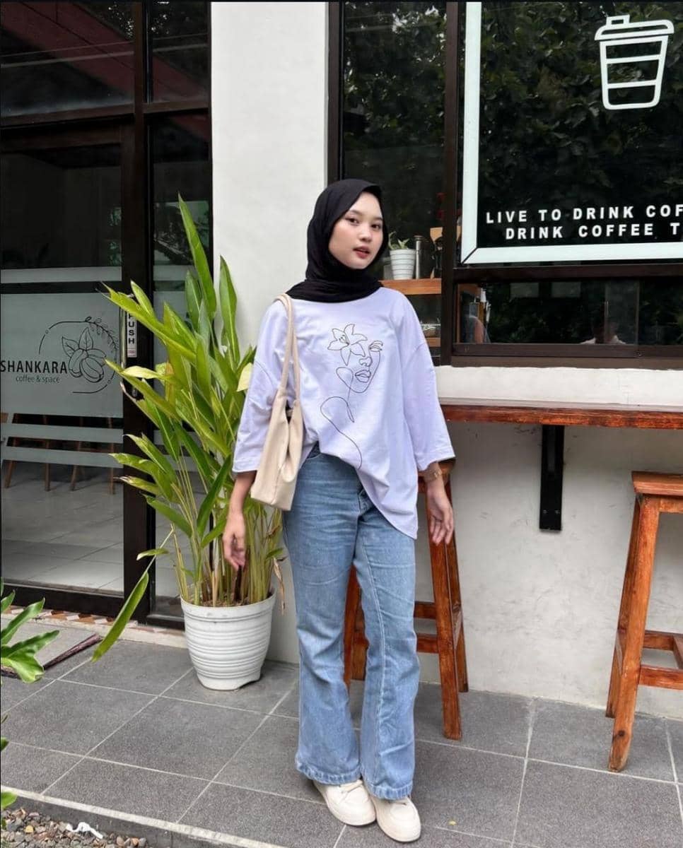 OOTD ala Siska Amera (instagram.com/siskaamera)