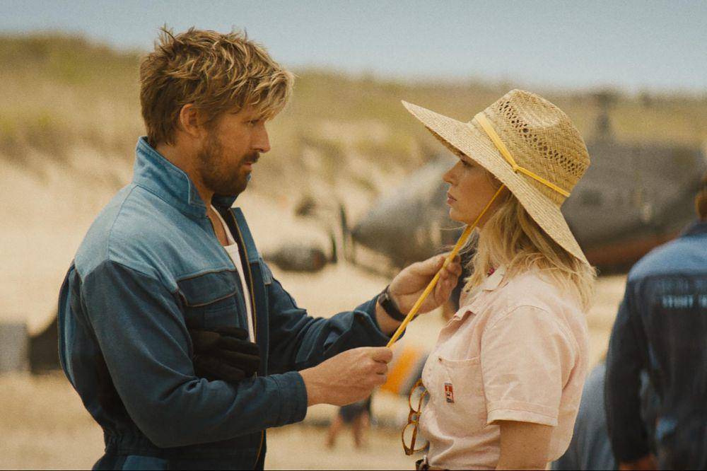Ryan Gosling dan Emily Blunt dalam film The Fall Guy (dok. Universal Pictures/The Fall Guy)