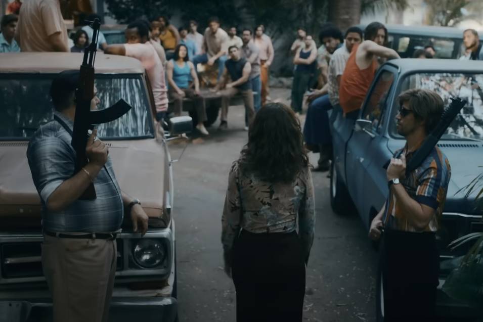cuplikan Griselda saat memimpin organisasinya (dok. Netflix/Griselda)