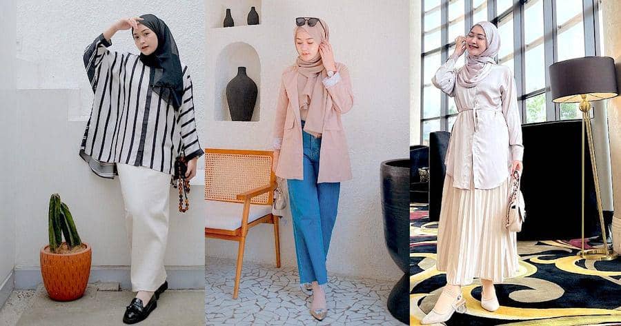 10 OOTD ala Sari Endah Pratiwi, Office Look yang Modis dan Variatif!