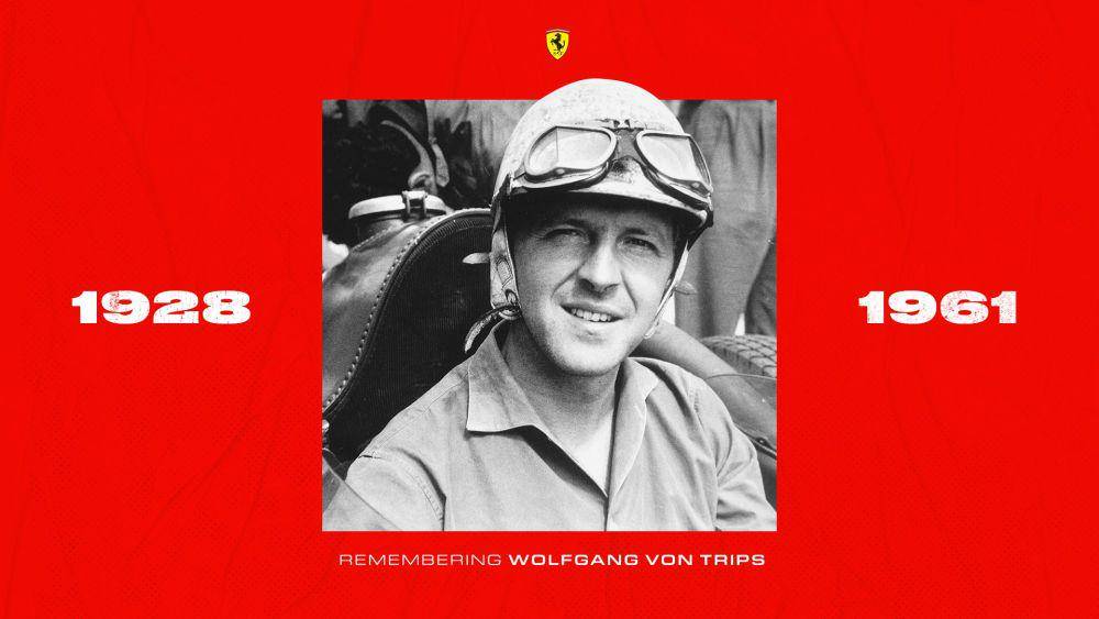 Wolfgang von Trips (twitter.com/ScuderiaFerrari)