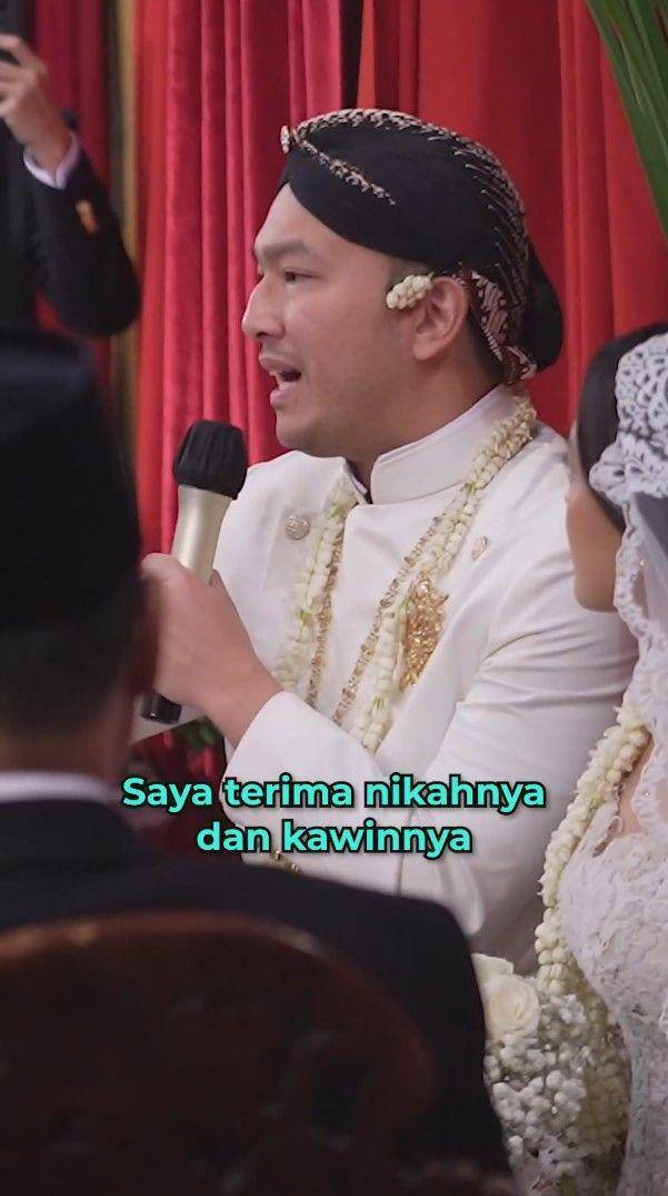 potret akad pernikahan Nadia Soekarno (instagram.com/erickthohir)