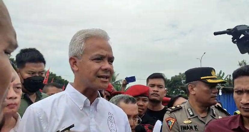Calon Presiden nomor urut 3, Ganjar Pranowo (Screenshoot video)