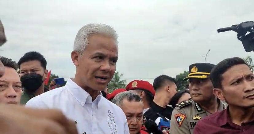 Calon Presiden nomor urut 3, Ganjar Pranowo (Screenshoot video)