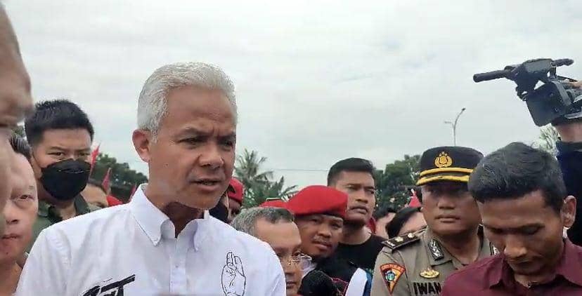 Calon Presiden nomor urut 3, Ganjar Pranowo (Screenshoot video)