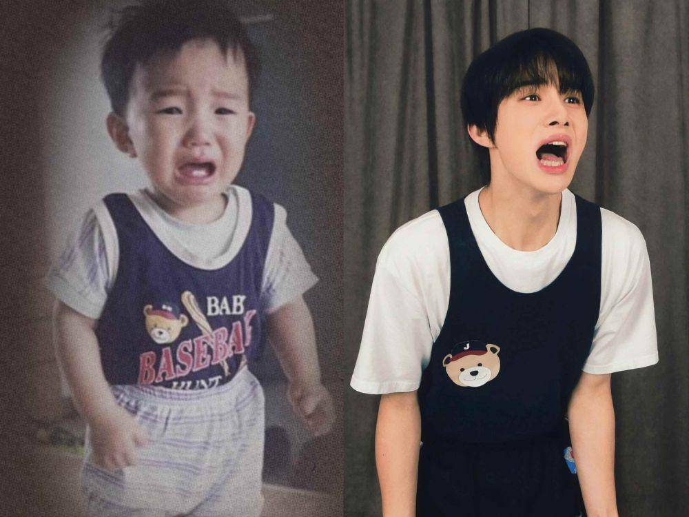 Foto remake masa kecil NCT 127 (instagram.com/nct127)