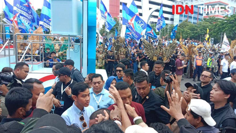 Kampanye di Semarang, Gibran: Kalau ada Fitnah Jangan Dibalas