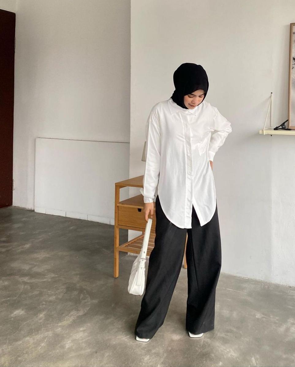Ide Outfit Panitia KPPS (instagram.com/aishaibrahimmm)